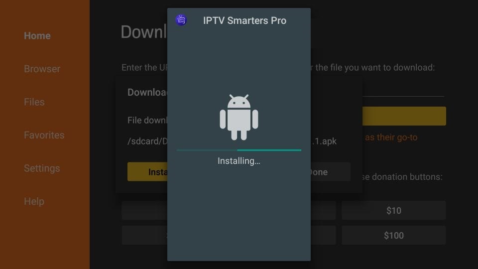 Step 7: Installing